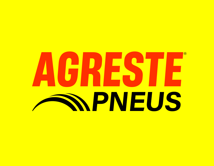 Logotipo da loja Agreste Pneus, criado pela agência de comunicação e marketing mova